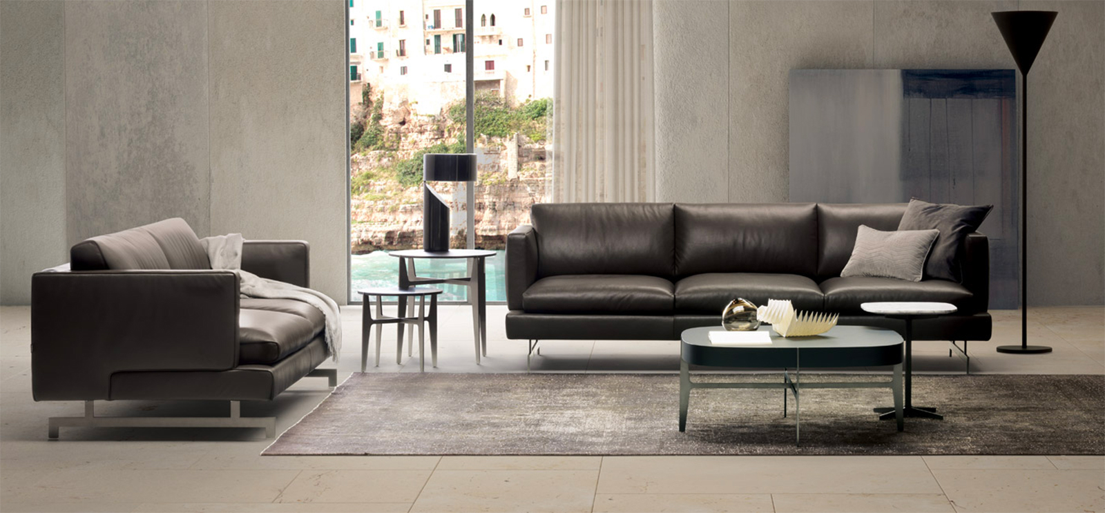 NATUZZI-JEREMY-SOFA LOVESEAT